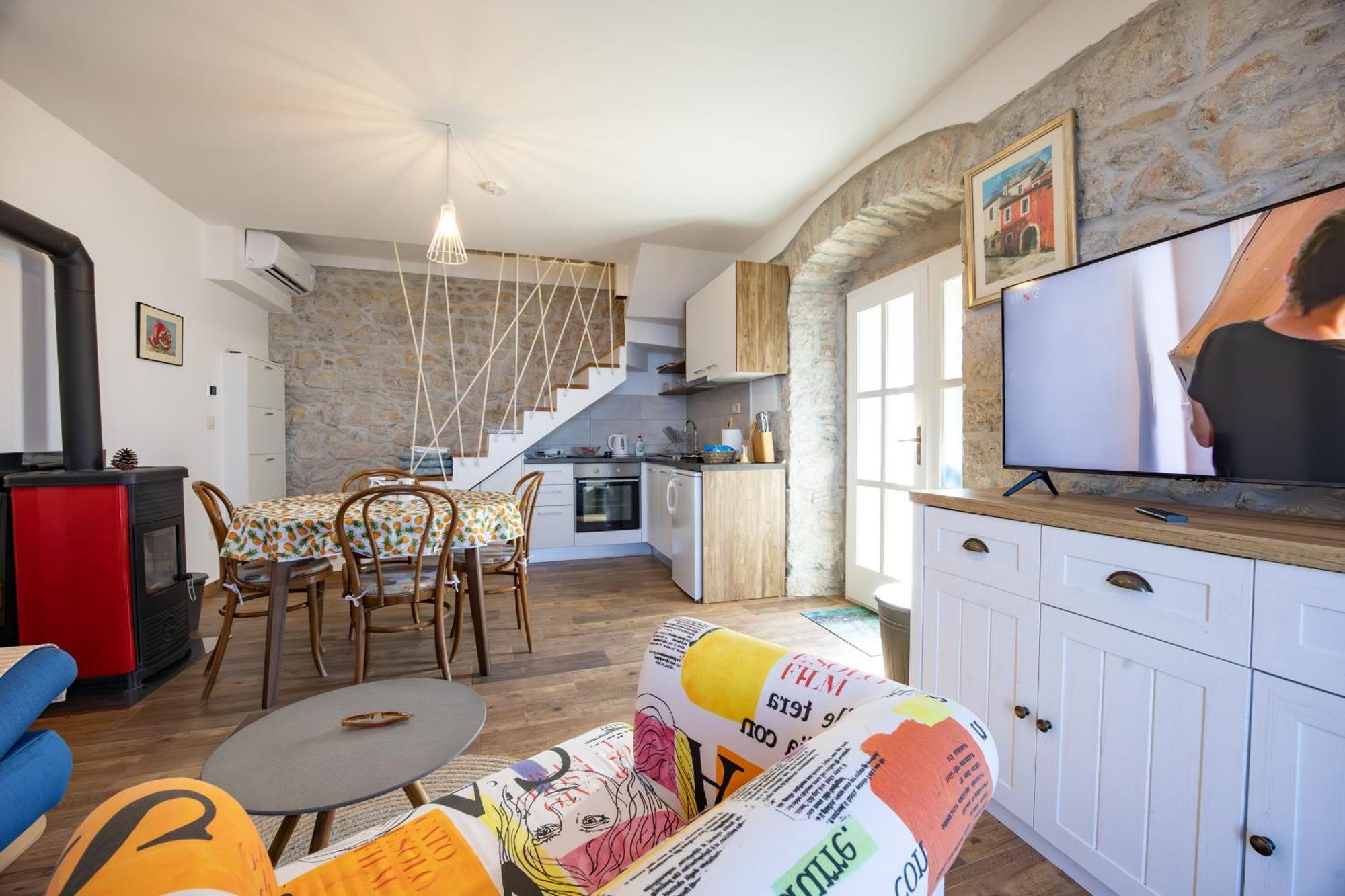 Stone House Kurtic Stara Podgora 빌라 외부 사진