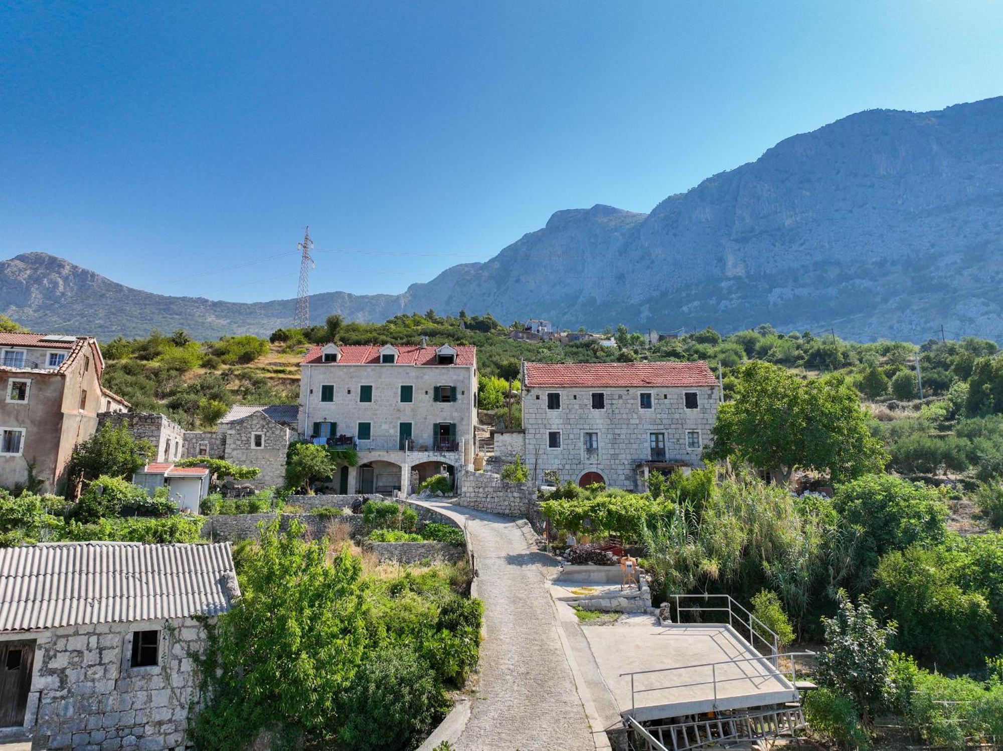 Stone House Kurtic Stara Podgora 빌라 외부 사진