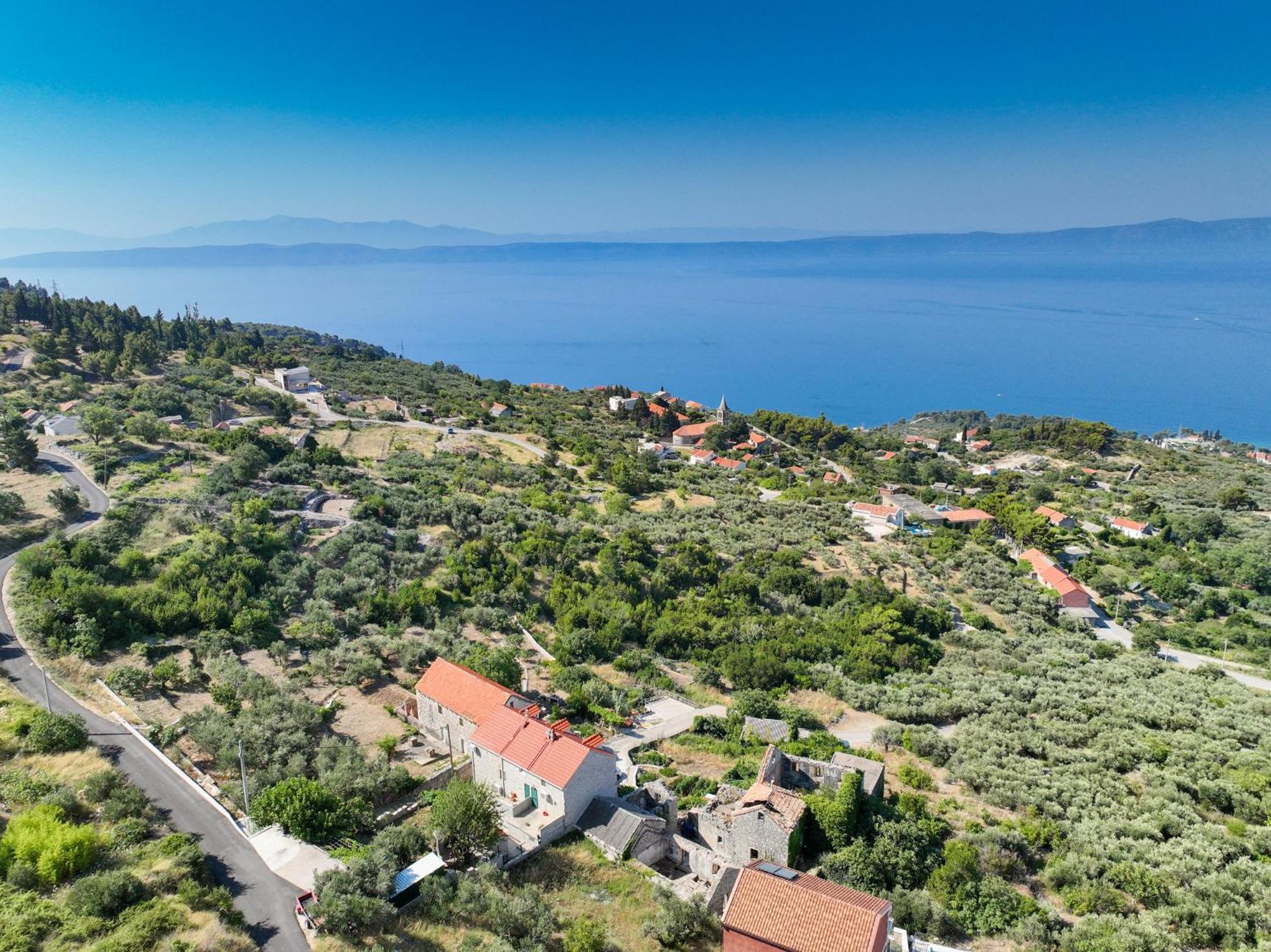 Stone House Kurtic Stara Podgora 빌라 외부 사진